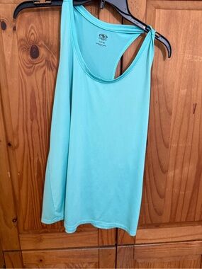 Athletic Works Aqua Racerback Tank Top